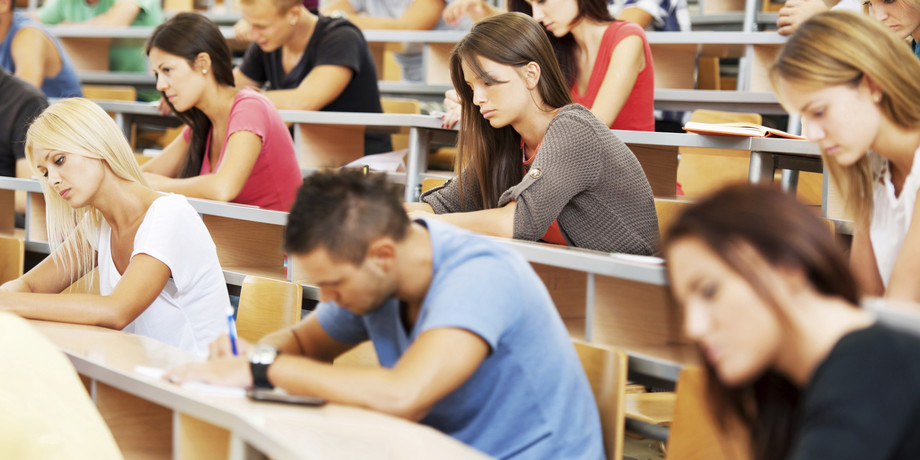 Large college students