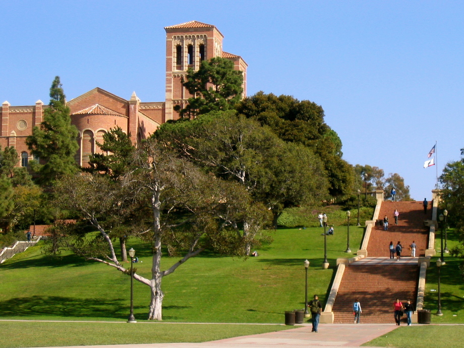 Large janss steps royce hall in background ucla